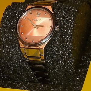 Invicta Gabrielle Union Women's 30mm Pink Dial Stainless Quartz Watch